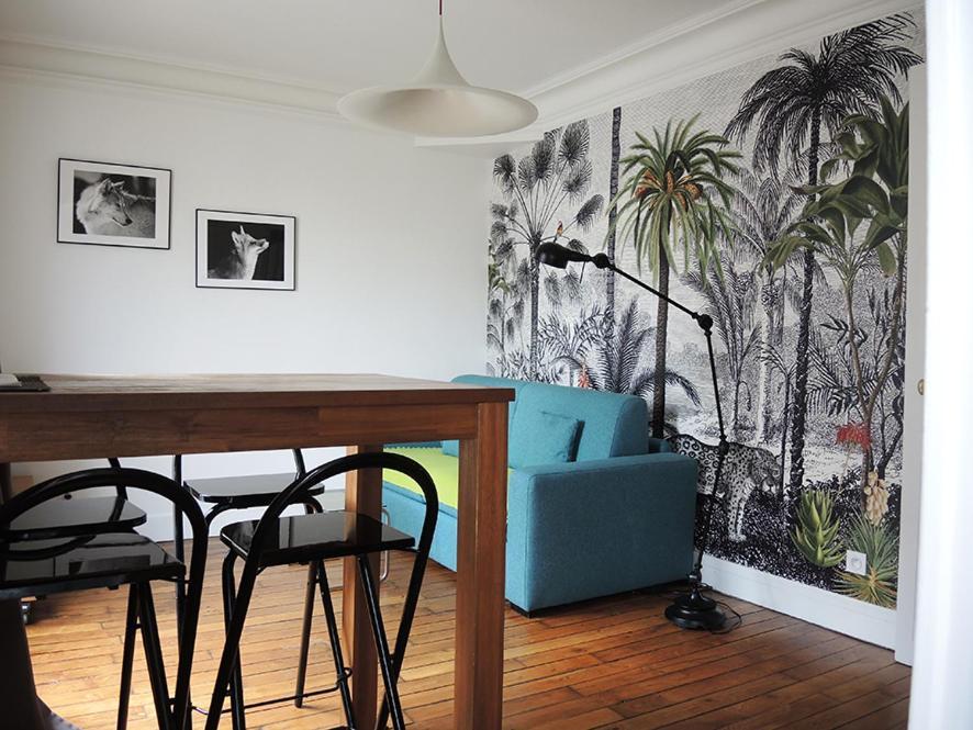 2 Pieces Avec Balcon Plein Sud Apartment Paris Bagian luar foto